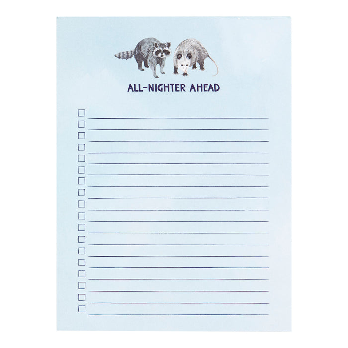 All Nighter Notepad #494213
