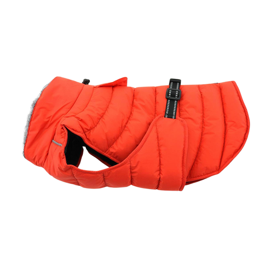 ALPINE-EXTREME-DOG-PUFFY-WINTER-COAT-ORANGE