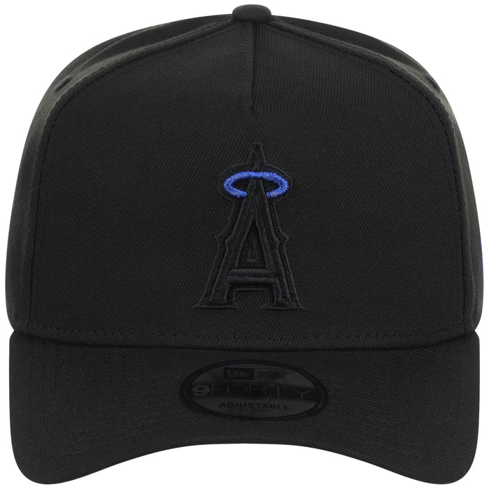 Anaheim Angels MLB Black x Royal FASHION CORE New Era 9FORTY A-Frame