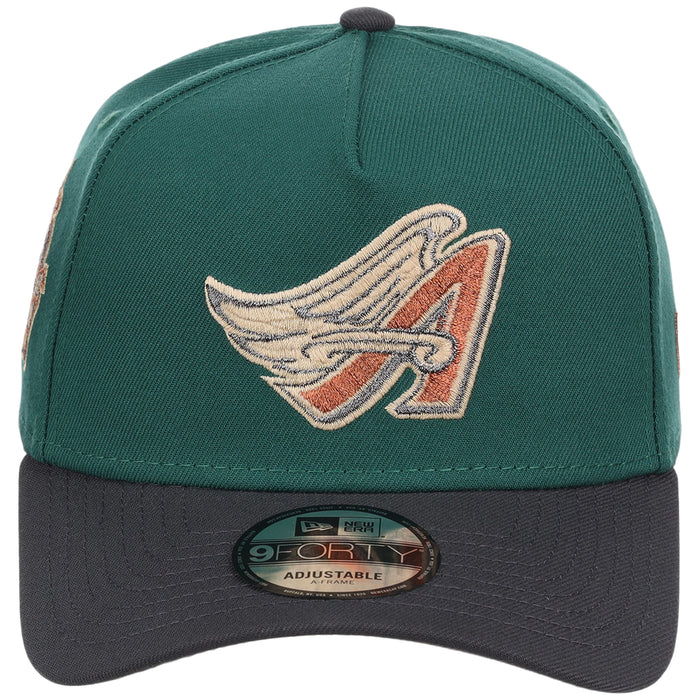 Anaheim Angels MLB Emerald Graphite New Era 9FORTY