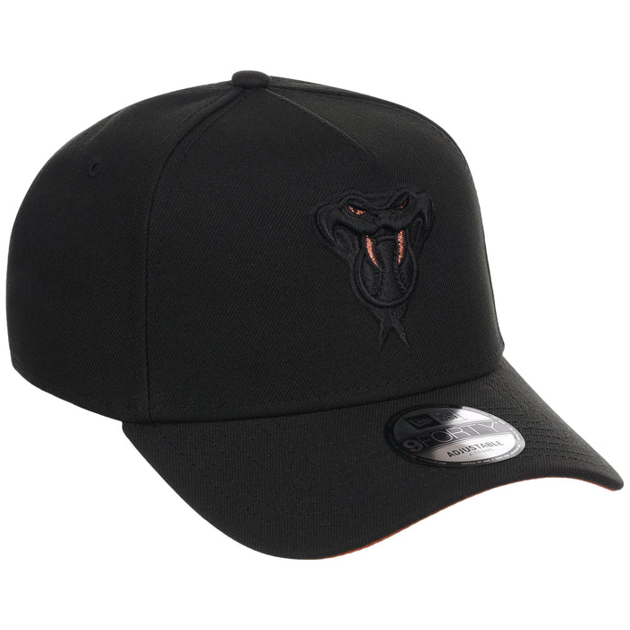 Arizona Diamondbacks MLB Black x Rust FASHION CORE New Era 9FORTY A-Frame