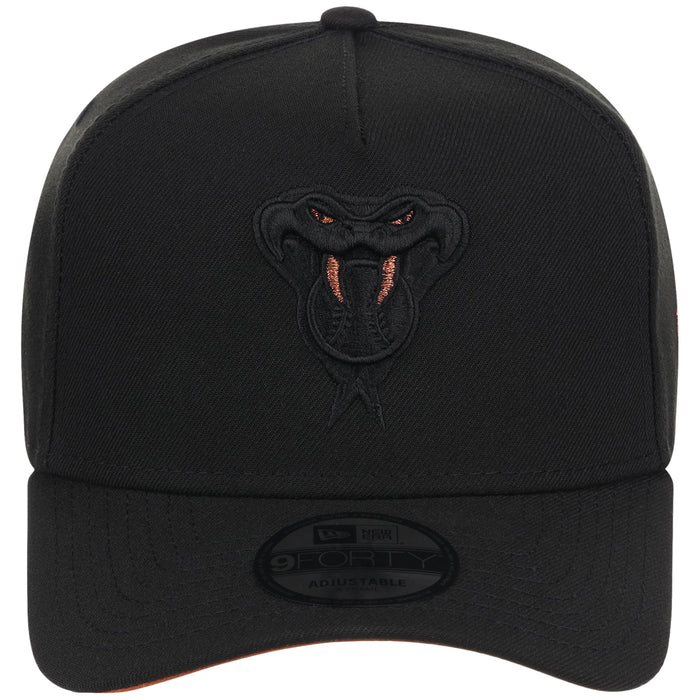 Arizona Diamondbacks MLB Black x Rust FASHION CORE New Era 9FORTY A-Frame