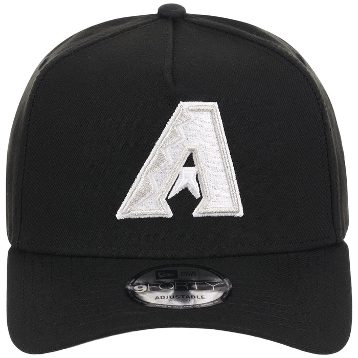 Arizona Diamondbacks MLB Black x White FASHION CORE New Era 9FORTY A-Frame