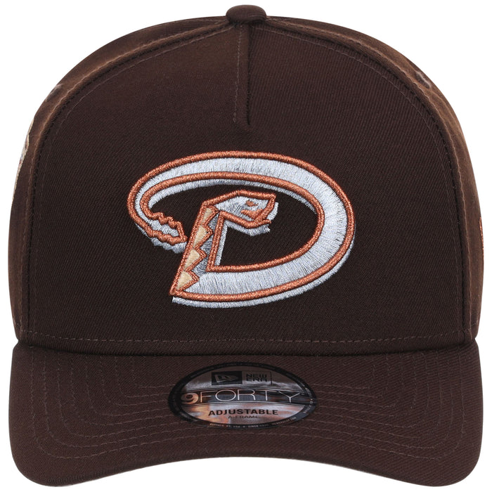 Arizona Diamondbacks MLB Frosted Bark New Era 9FORTY A-Frame
