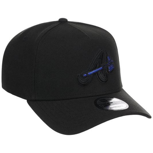 Atlanta Braves MLB Black x Royal FASHION CORE New Era 9FORTY A-Frame