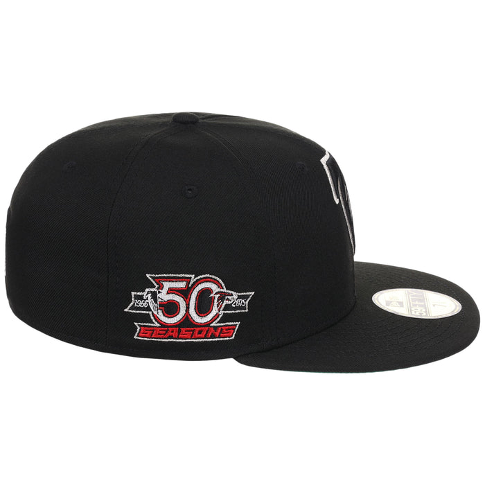 Atlanta Falcons NFL Black Dome New Era 59FIFTY
