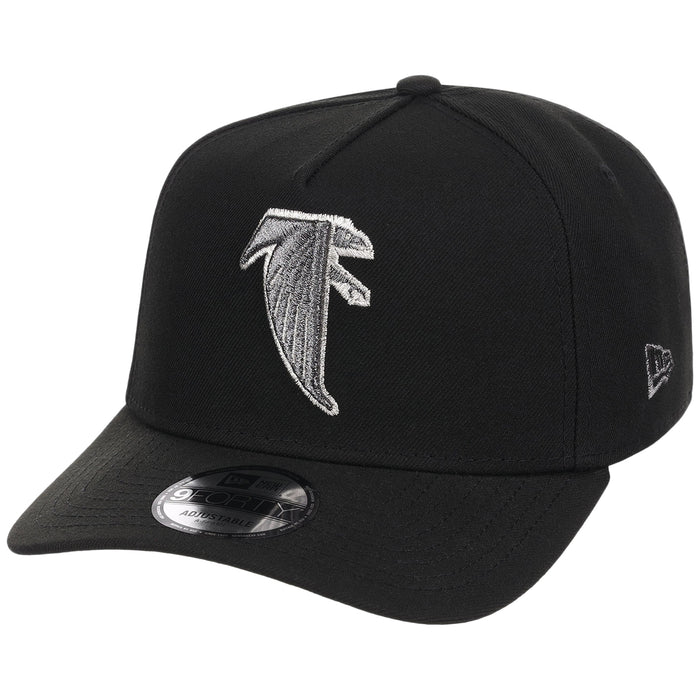 Atlanta Falcons NFL Liquid Titanium New Era 9FORTY