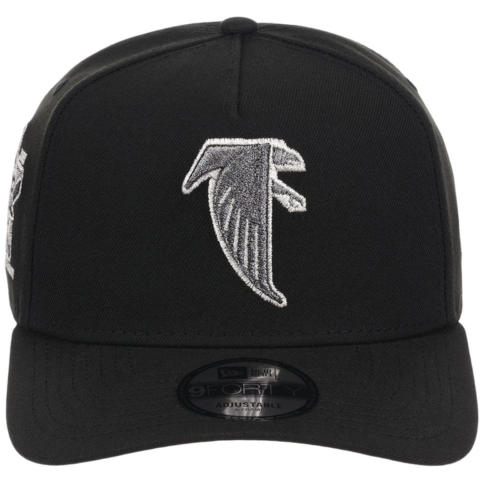 Atlanta Falcons NFL Liquid Titanium New Era 9FORTY