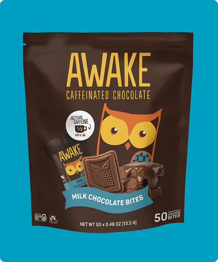 Awake: Caffeinated Chocolate Pouch