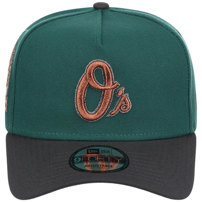 Baltimore Orioles MLB Emerald Graphite New Era 9FORTY