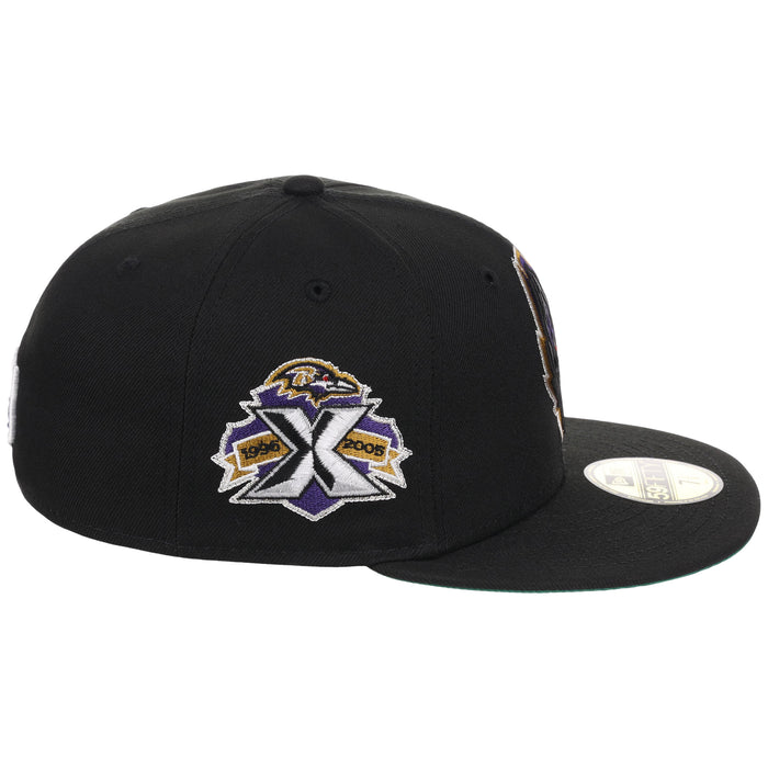 Baltimore Ravens NFL Black Dome New Era 59FIFTY