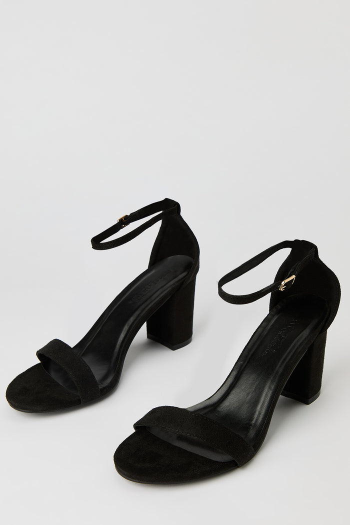 Banded Block Heel