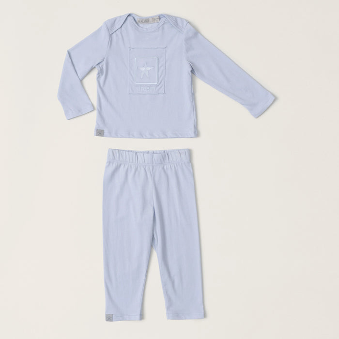 Barefoot Dreams Malibu Collection Heritage Organic Cotton Baby Set