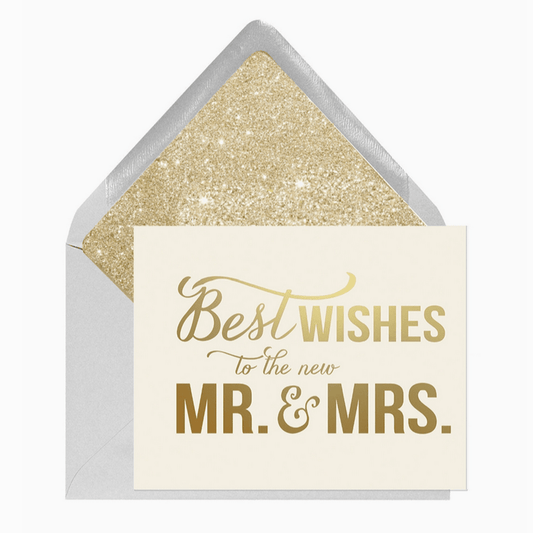 Best Wishes Wedding Card - Olita Gifts & Goods