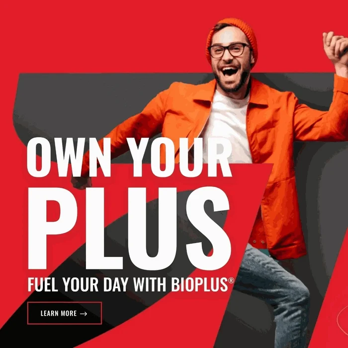 Bioplus Syrup 500ml caffeine-based energy supplement for alertness and focus