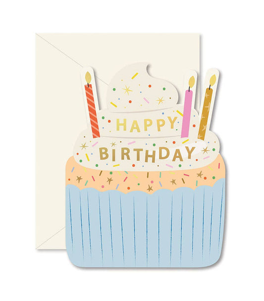 Birthday Cupcake Greeting Card