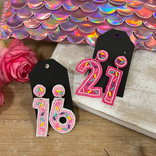 Birthday Earrings