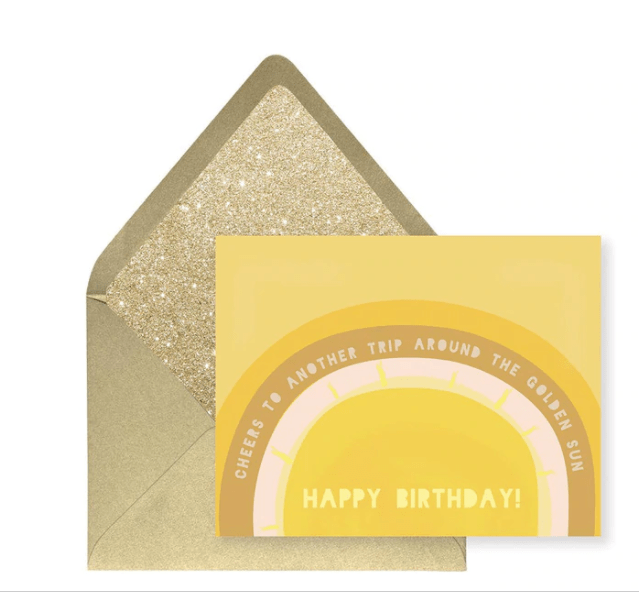 Birthday Sun Card - Olita Gifts & Goods