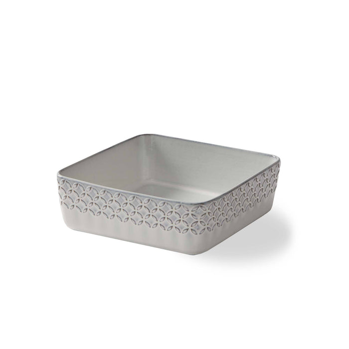 Bistro Square Baker - White Stoneware Everyday