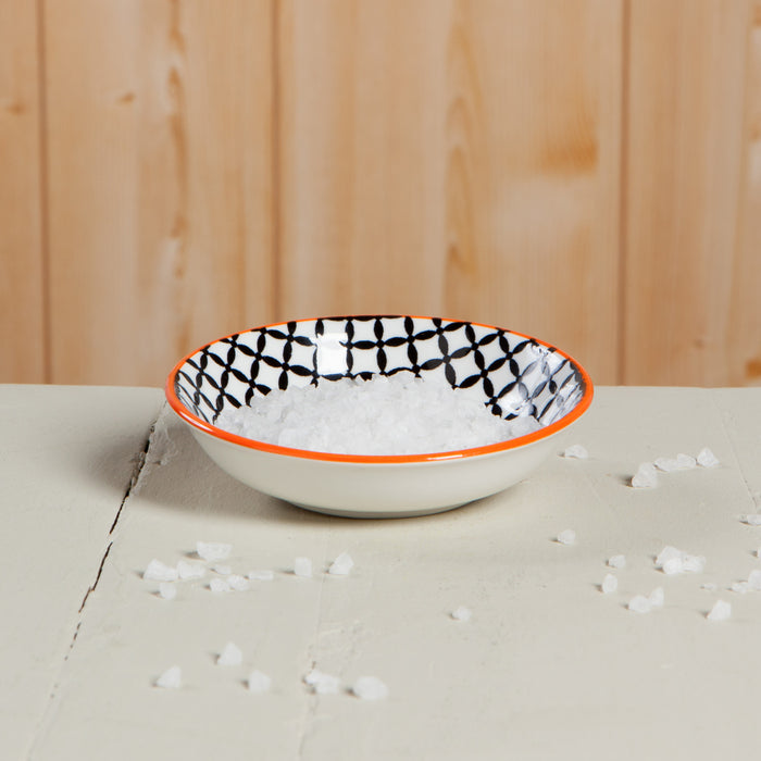 Black Lattice Dipping Bowl