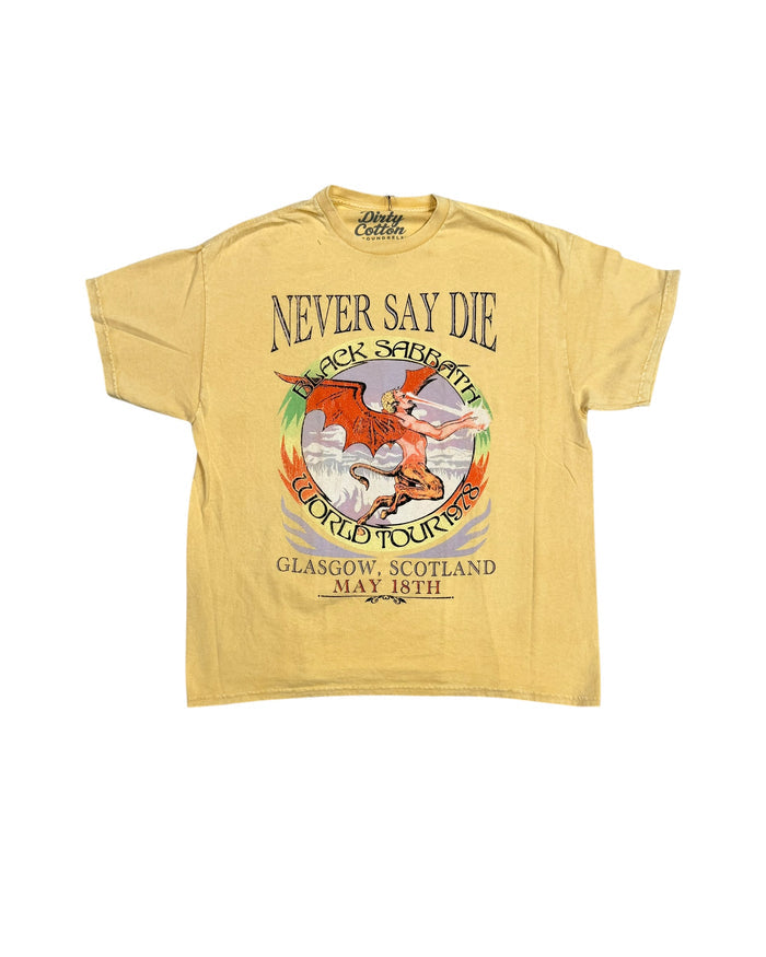 Black Sabbath Never Say Die T-Shirt