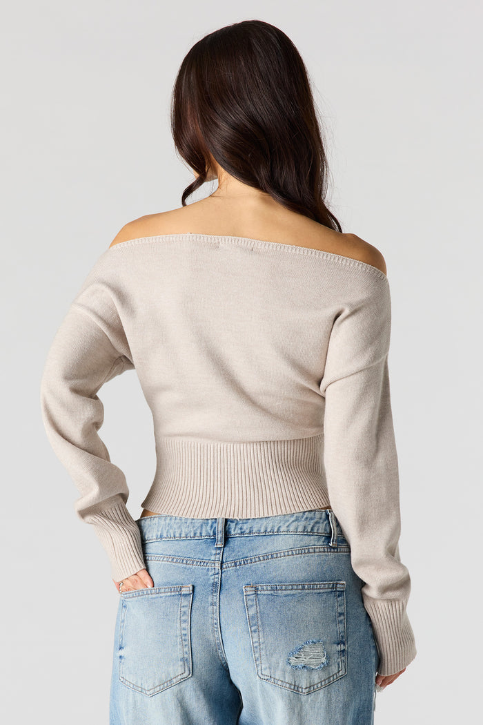Boat Neck Sweater