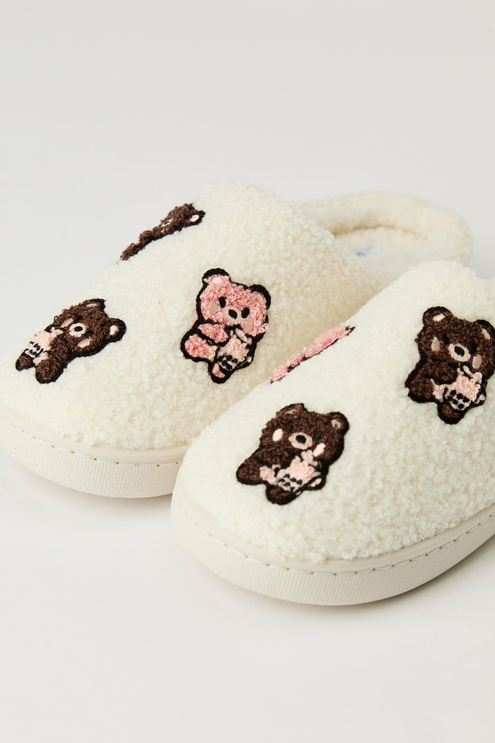 Boba Bear Sherpa Slippers