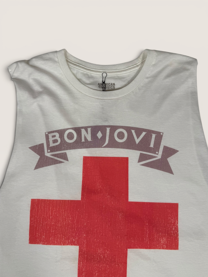 Bon Jovi Chop Shop Muscle Tank Top