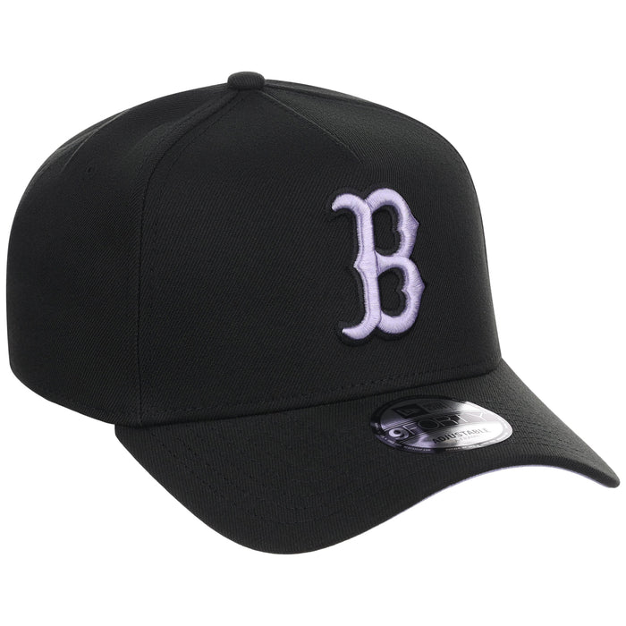 Boston Red Sox MLB Black x Lavender FASHION CORE New Era 9FORTY A-Frame