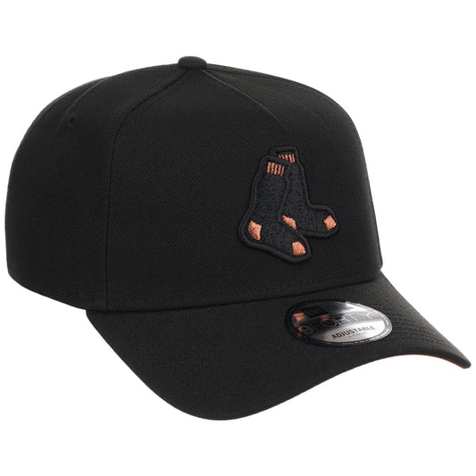 Boston Red Sox MLB Black x Rust FASHION CORE New Era 9FORTY A-Frame
