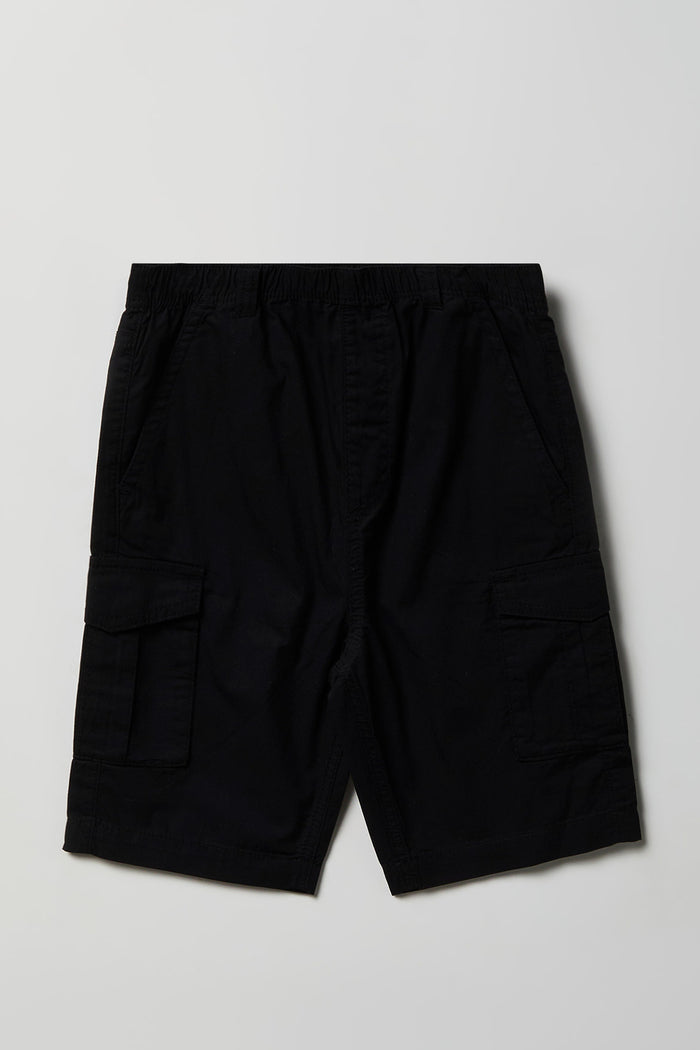 Boys Poplin Cargo Short