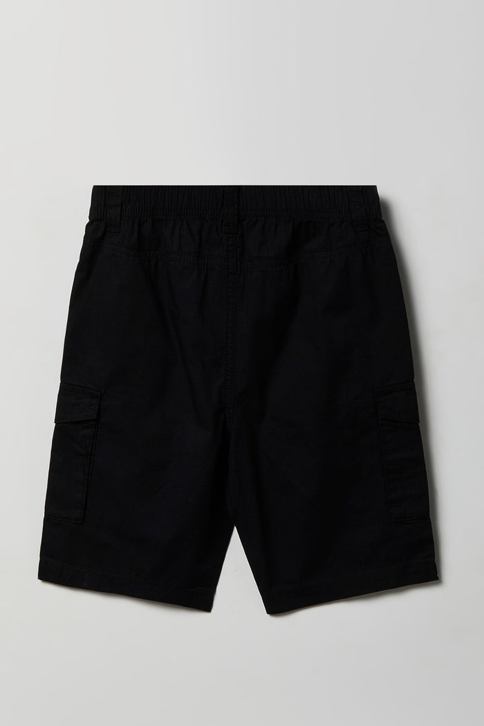 Boys Poplin Cargo Short