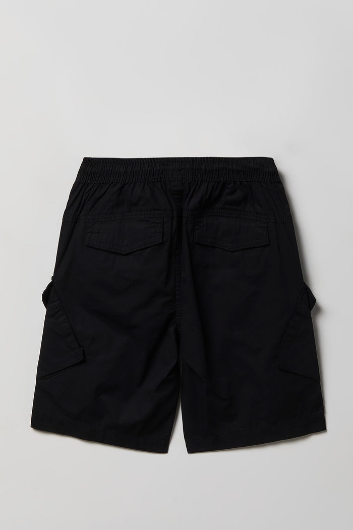 Boys Poplin Cargo Short
