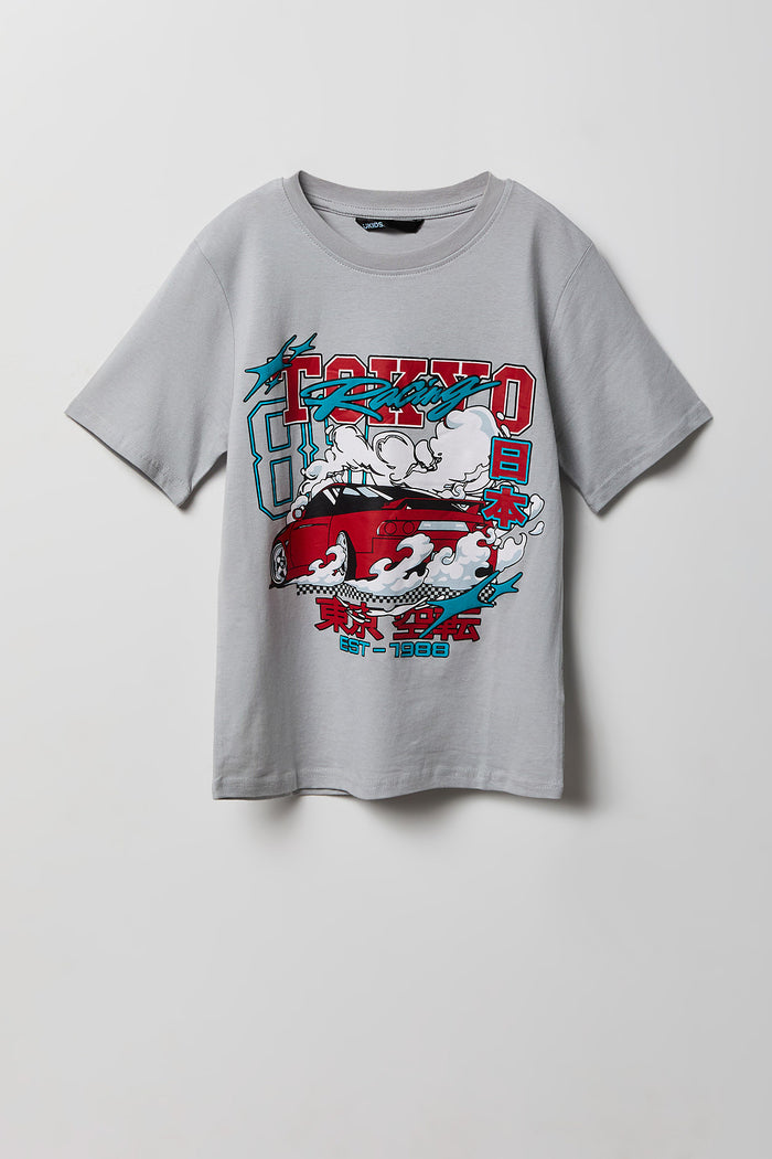 Boys Racing Graphic T-Shirt
