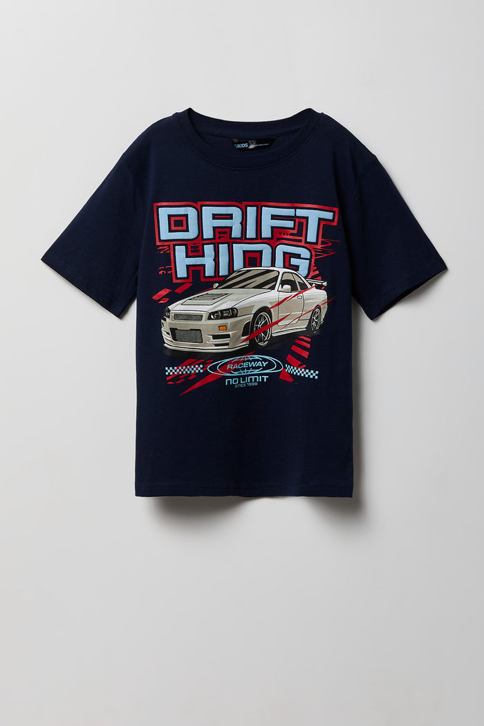 Boys Racing Graphic T-Shirt