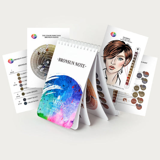Bronsun Brow Dye Note (An Educational Bronsun Dye Colour Manual) **Old Formula