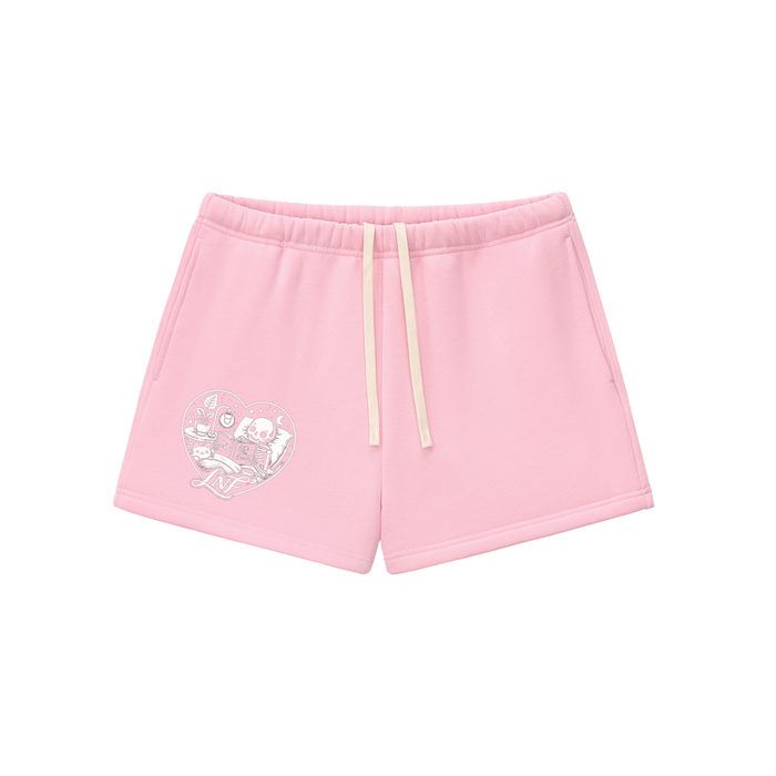 B.T.H Essential Fleece Drawstring Sweatshorts