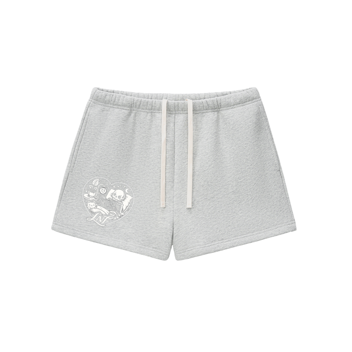 B.T.H Essential Fleece Drawstring Sweatshorts