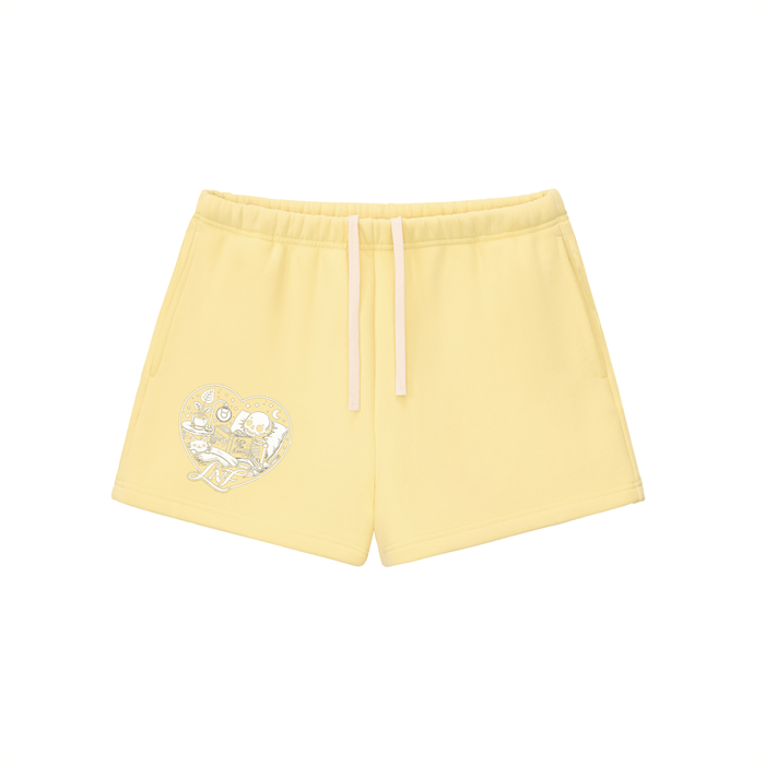 B.T.H Essential Fleece Drawstring Sweatshorts