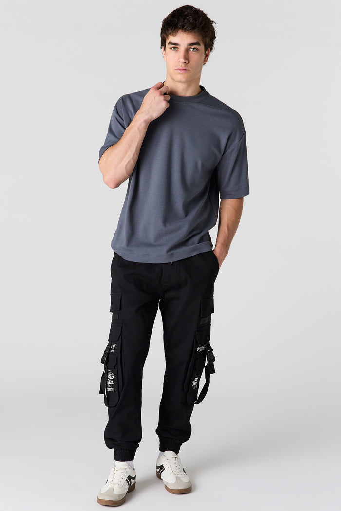 Buckle Pocket Cargo Jogger