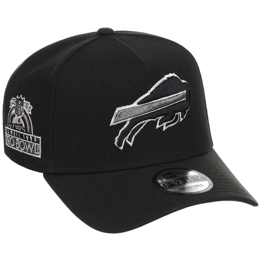 Buffalo Bills NFL Liquid Titanium New Era 9FORTY