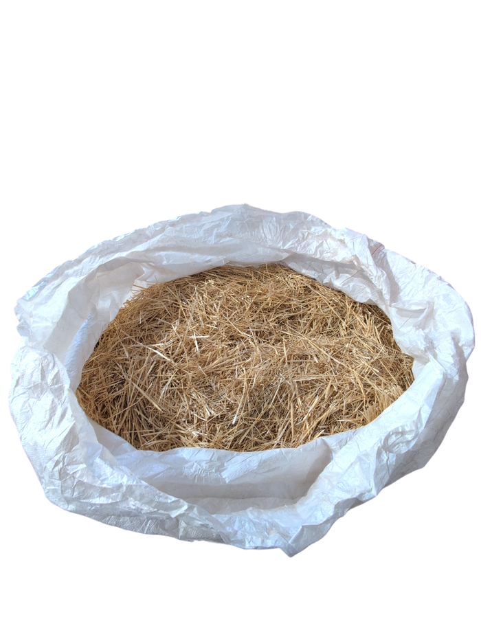 Bulk Certified Organic Straw Mulch - 110lb Tote