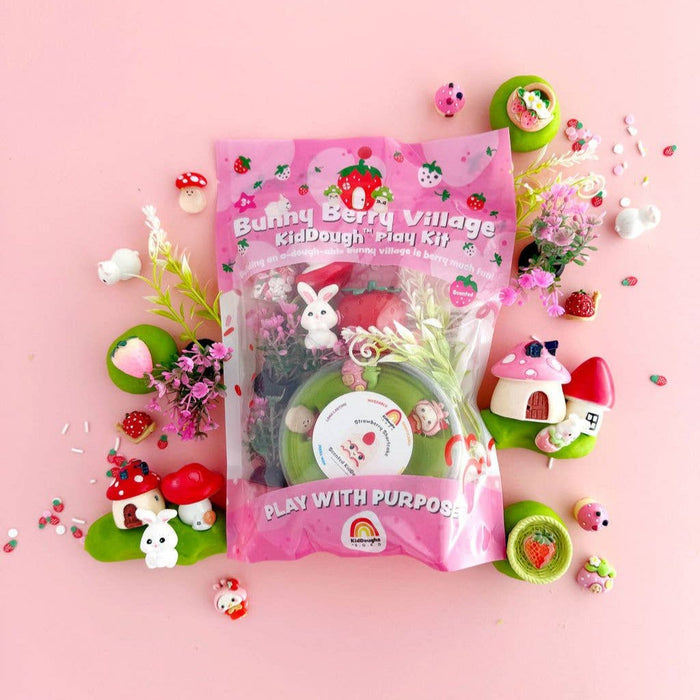 Bunny Berry Village KidDough Play Kit - Olita Gifts & Goods