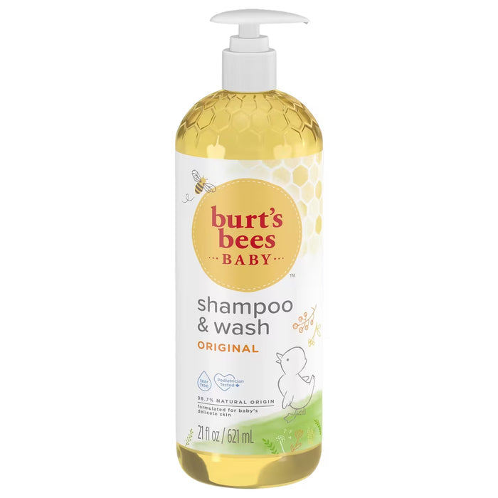 Burt’s Bees Baby Original Shampoo & Wash - 21 oz - 12 Pack