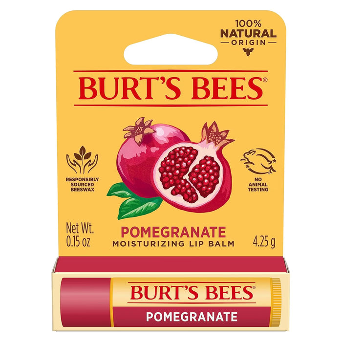 Burt’s Bees Pomegranate Lip Balm 0.15 oz Blister Pack - 48 Pack