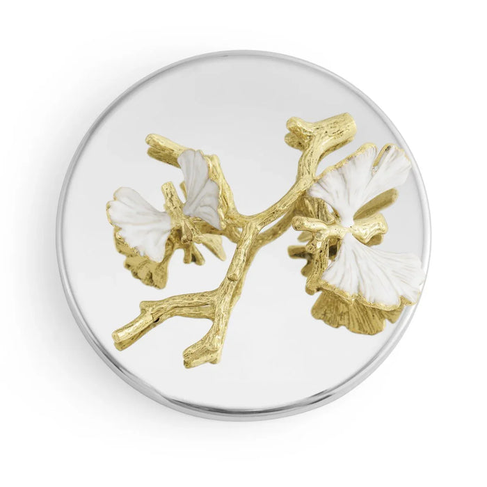 Michael Aram Butterfly Ginkgo Gold Candle