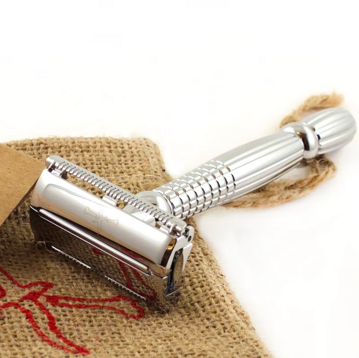 Butterfly Razor with Extra Long Handle