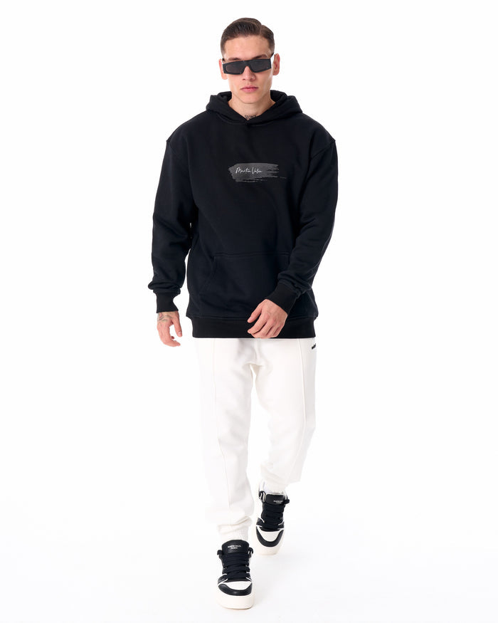 Butterfly Rebirth Oversized Black Hoodie (6)