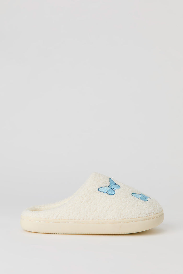 Butterfly Sherpa Slippers