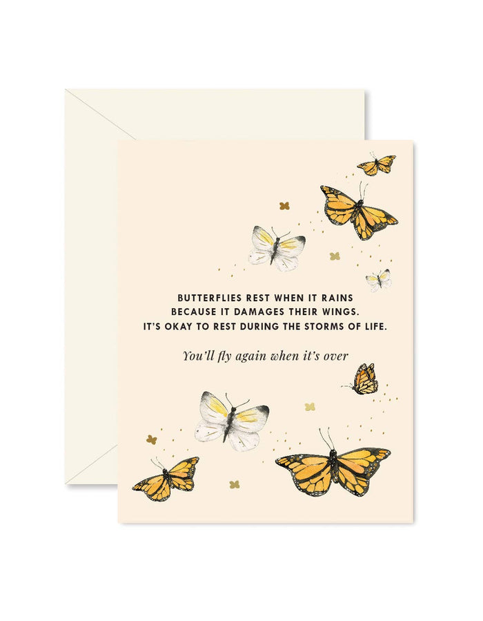 Butterfly Wings Greeting Card - Olita Gifts & Goods